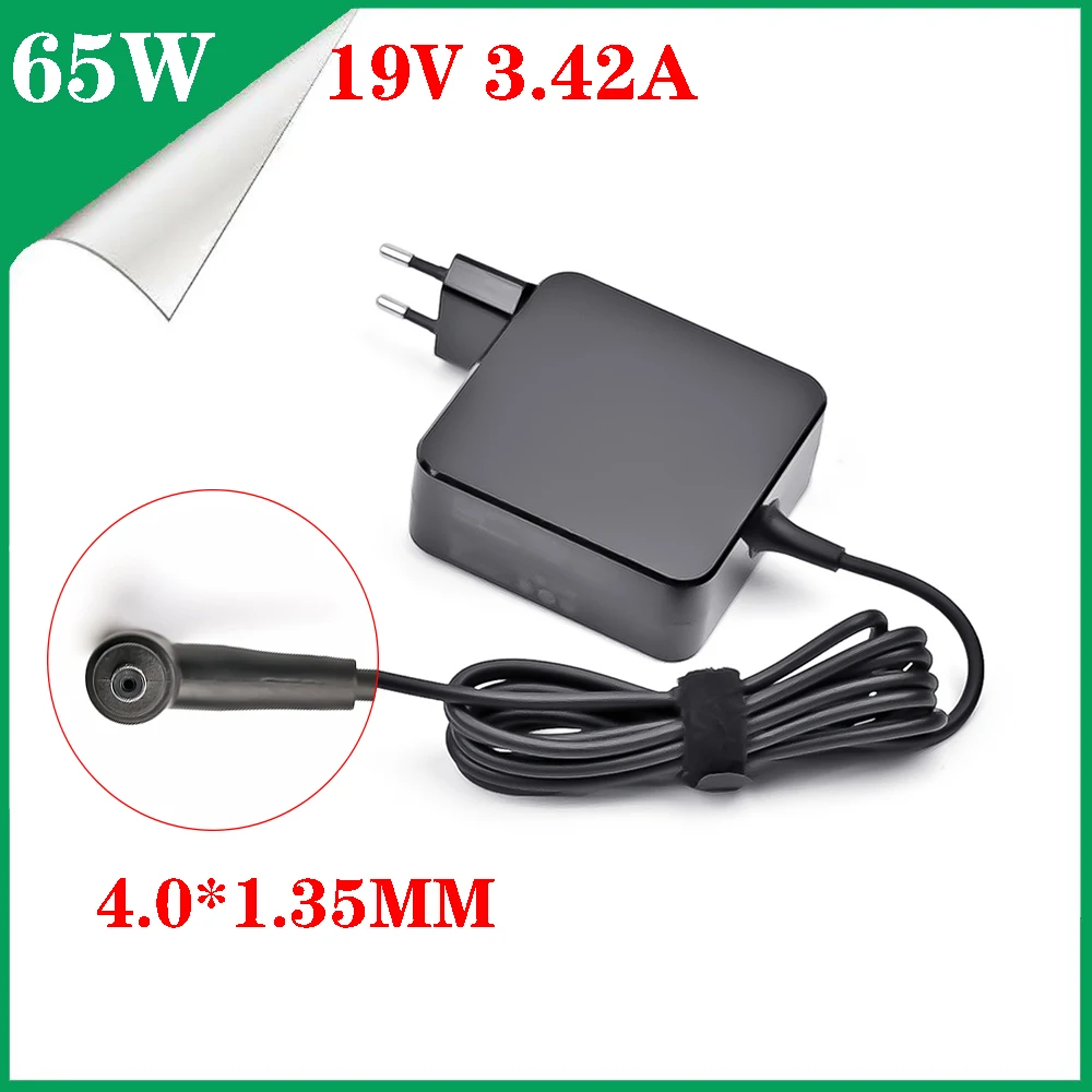 Laptop Power Adapter Carregador de Viagem para Asus Zenbook Ux310ua Ux305ca Ux305c Ux305ua Ux305f 19v 3.42a 65w 4.0*1.35 mm ac