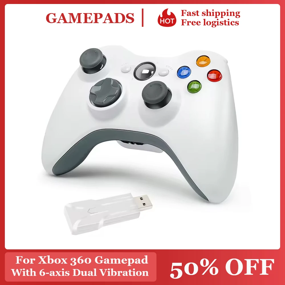 2.4G Wireless Controller for Xbox 360 & PC 1
