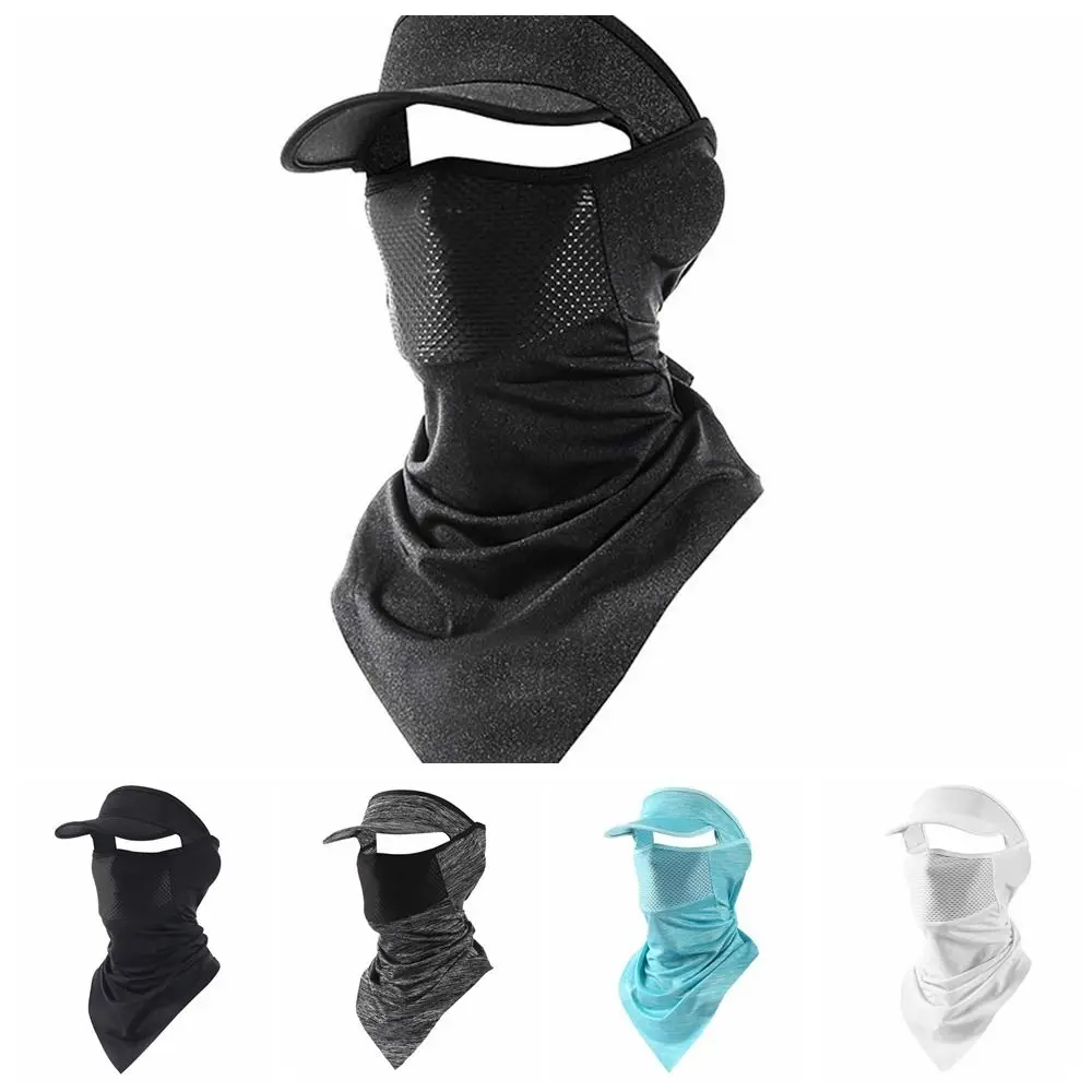 Cooling Summer Face Mask For Outdoor Sports UPF Sun Protection Lightweight Ice Silk Bandana For Cycling Running & Hiking mask sun protection mask