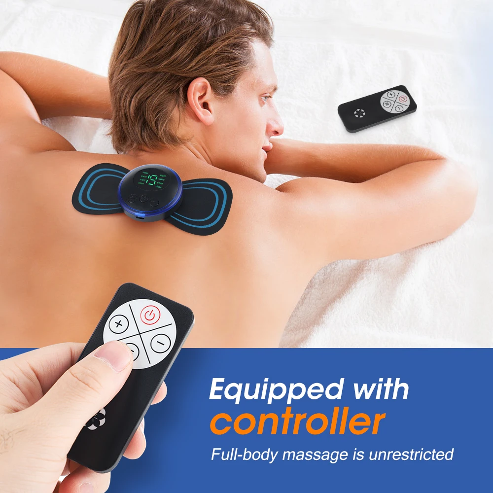 Portable Rechargeable Electric Neck Massager for Muscle Relax