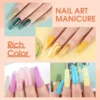 COSCELIA 20PCS Gel Nail Polish Set with 7ML Base Glossy Matte Gold Sliver Glitter Top Coat Long Lasting for Girls Nail Salon Art 4