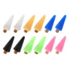 12 Pcs Point Drilling Pen Wax Head Nail Tip Replacement Manicure Tools Rhinestone Picker Mosaic 4