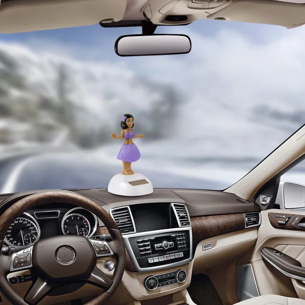 Figura Decorativa De Niña Hawaiana Para Salpicadero - Adorno Para Coche O Mesa
