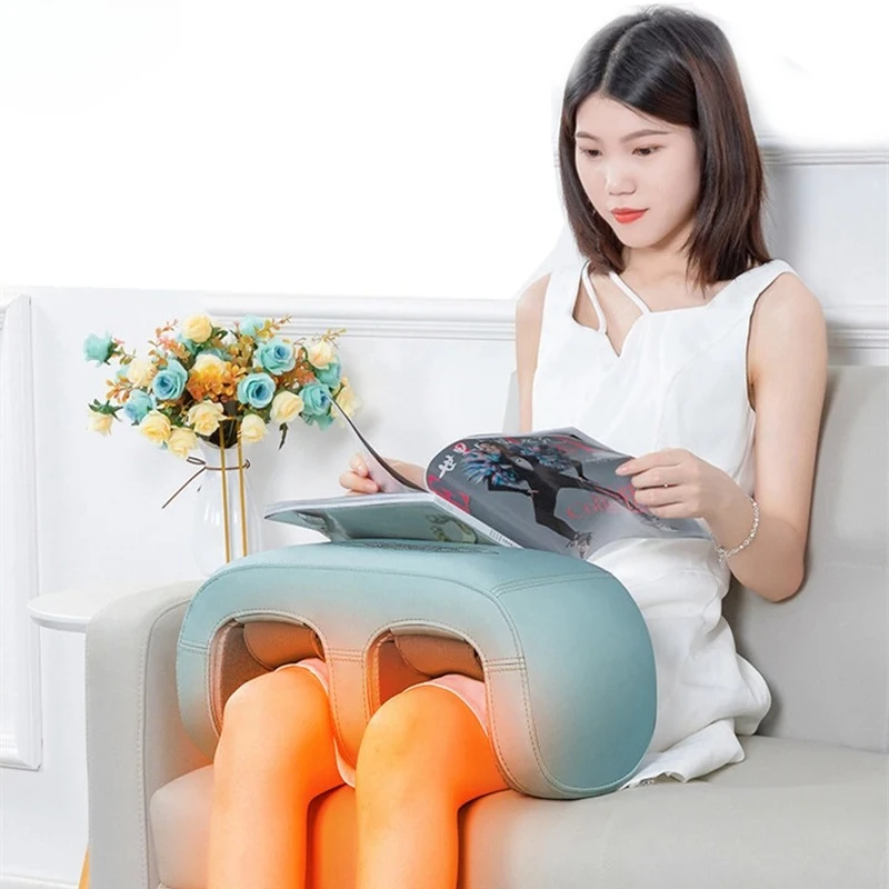 Multifunction Knees Feet Leg Hand Calf Thermal Massager Joints Pneumatic Warm Hot Compress Vibration Air Bag Timed Massage Pads
