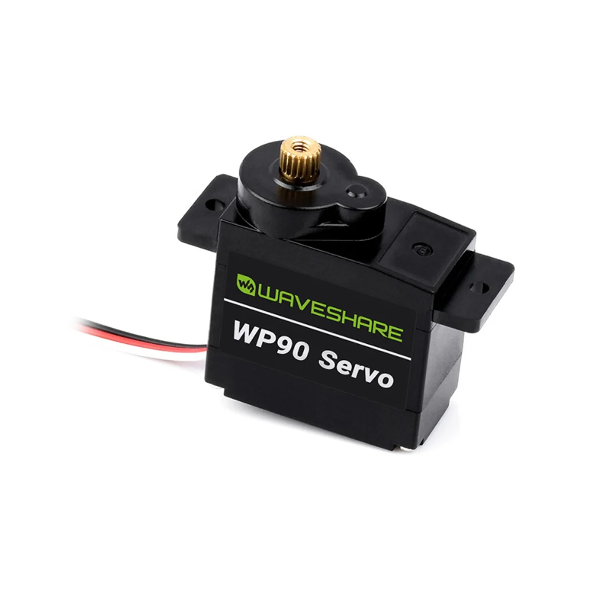 

Цифровой сервопривод Waveshare Wp90, надежность 2,3 кг, медный зуб 180 °, цифровой сервопривод с высоким крутящим моментом