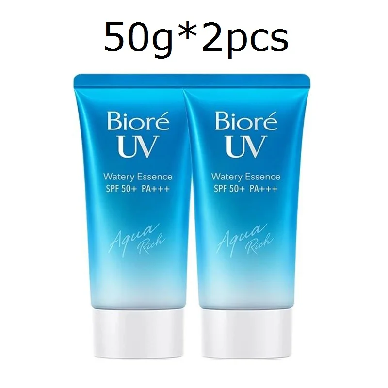 

Original Biore Watery Essence SPF 50+ PA +++ Aqua Rich UV Isolation Cream Sun Protection Moisturizing Waterproof Sunscreen Cream