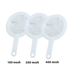Ultra Fine Washable Nylon Filter Spoon Sieve (3 pcs)