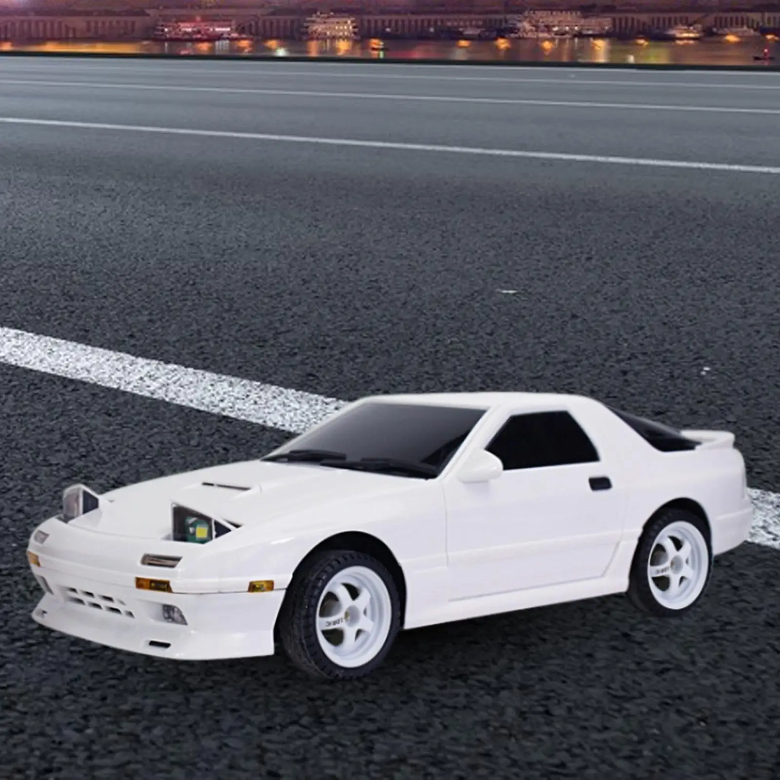 

1:18 Scale 4WD 10km/H Drifting Tire Sport Toy Car with Lights RC Drift Car Model for Adults Children Boys Age 6 7 8+ Gift