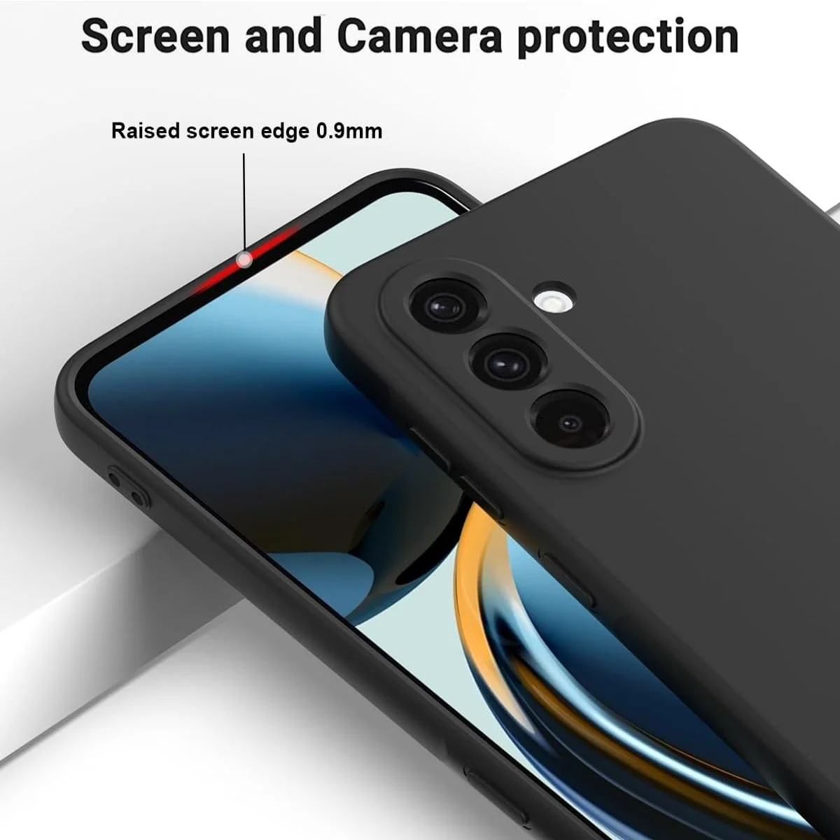 Lanyard Fashion Solid Colour Shockproof Liquid Silicone Phone Case