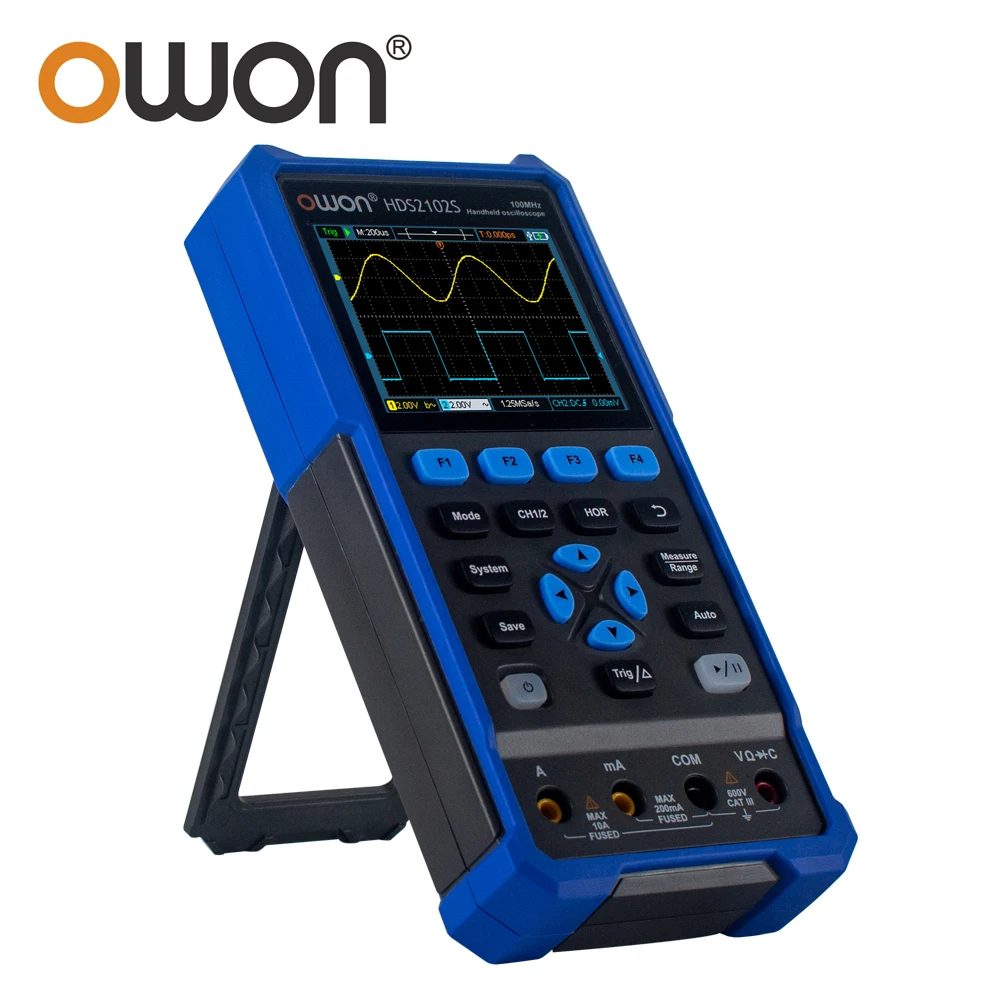 Owon-ポータブルデジタルオシロスコープ,USBオシロスコープ,マルチ 