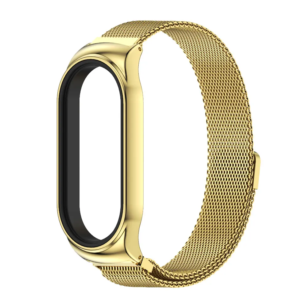 Elegant Stainless Steel Metal Strap Bracelet