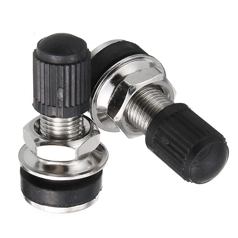 

Durable Valve Gas Nozzle 2pcs/set Accessories Bolt In Stem Compressed Copper Valve Metal Parts Replacement Tubeless