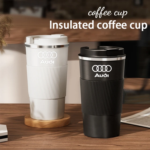 Bouteille isotherme intelligente en acier inoxydable pour Audi, tasse à  café, bouteille d'eau, thermos anti-fuite, voyage en plein air, école,  d'extraction sous vide, cadeau, 510ml - AliExpress