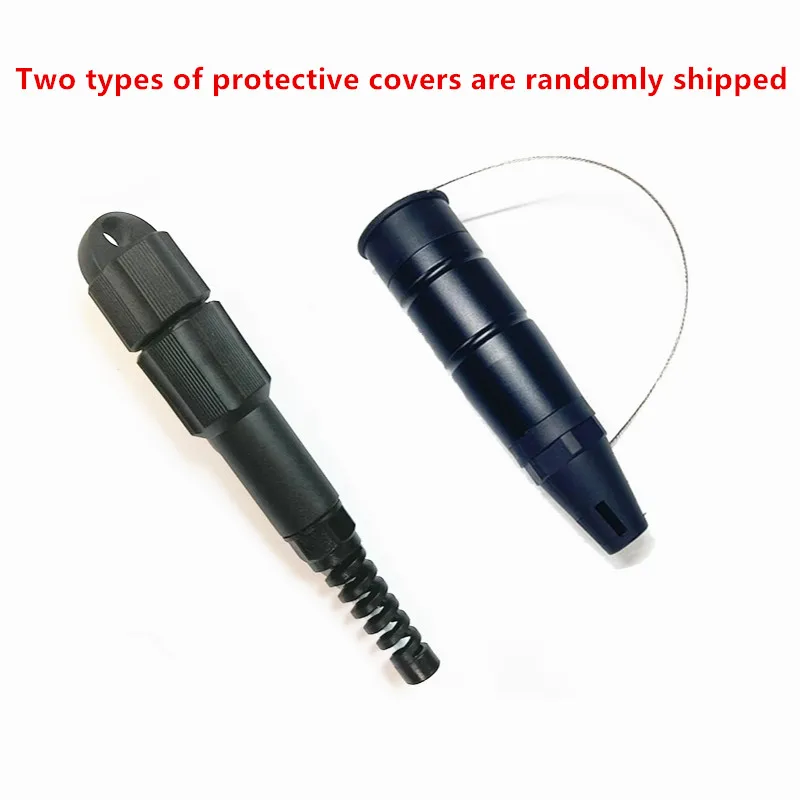 TPU Armored Cable Fibra Optica,Fiber Optic Connectors LC UPC,SC UPC,Single-mode, 2/4/6/8 Core, with Protective Cover, 300m,350m