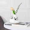 Ceramic Vase Embossed Butterfly Cartoon Butterfly Flower Vase Floral Arrangement Accessories Home Decoration Accessories 4