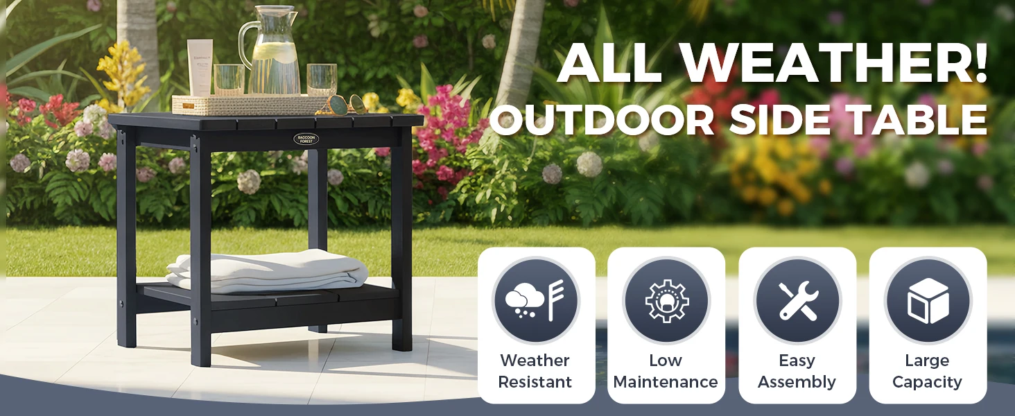 outdoor side table