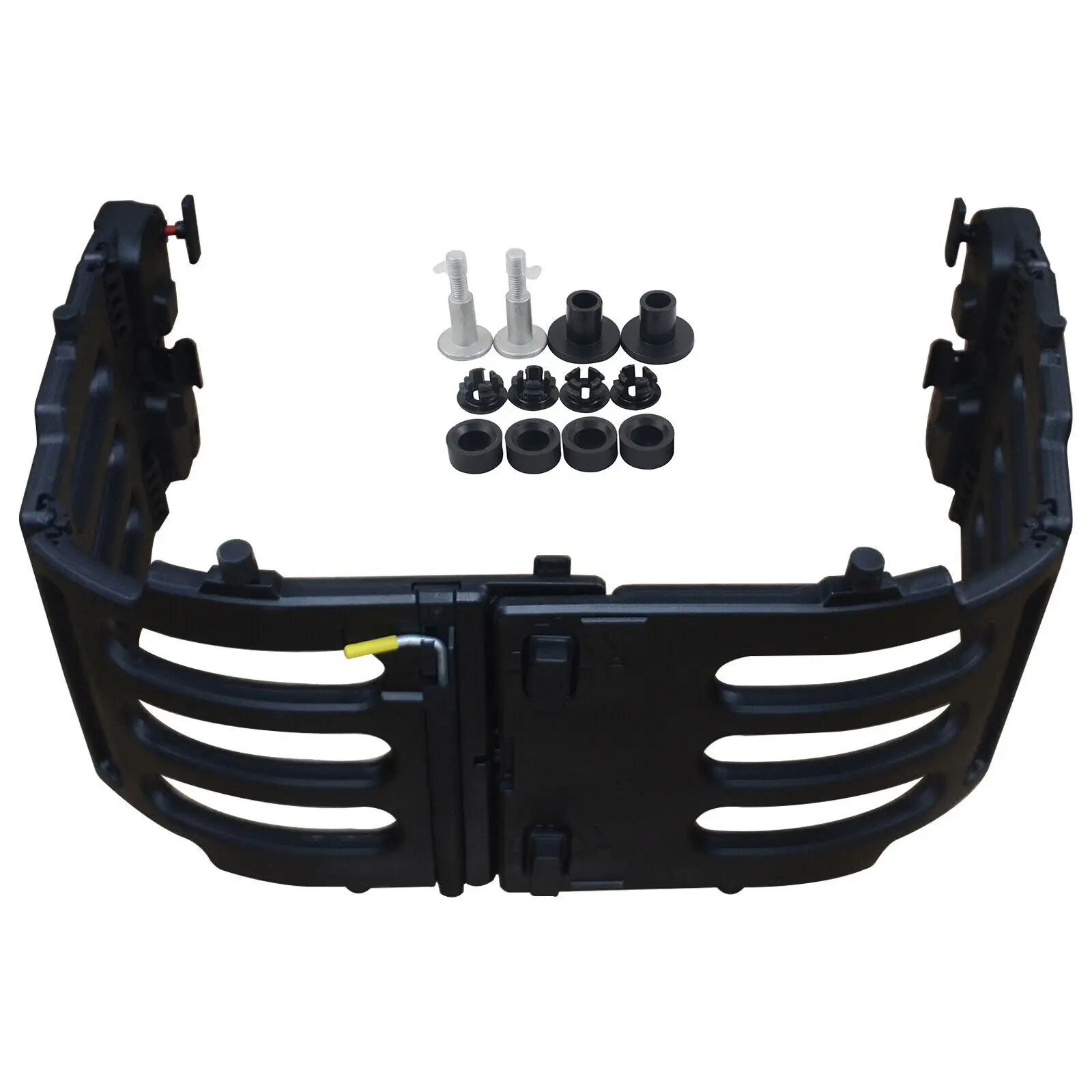 

Черный Stowable Bed Extender Kit для Ford F150 2015 - 2020 # FL3Z-99286A40-C