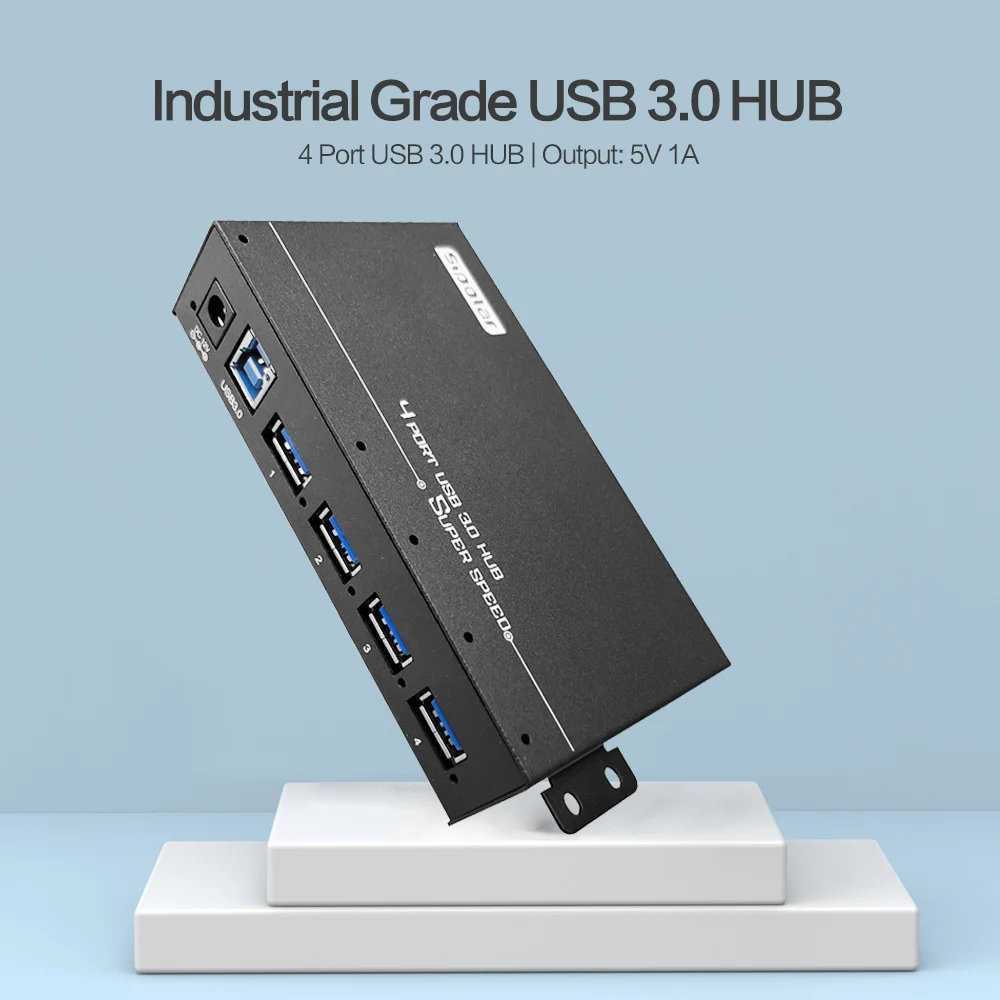 de montagem, adaptador de energia, 4 Port,