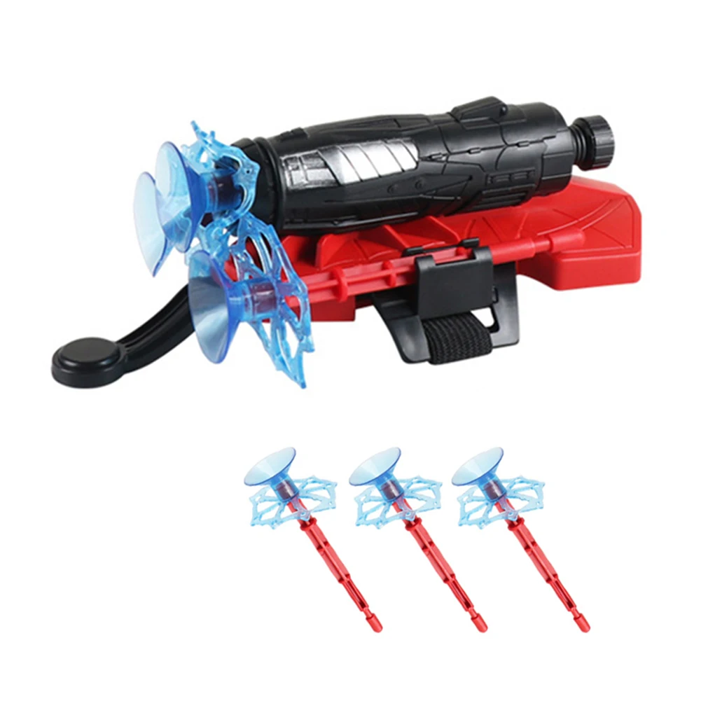 Lanceur de toile d'araignée, tireur de cordes, dispositif de tir, Gadgets, tir à cordes, vraie soie, trucs Cool, jouets amusants, cadeau d'anniversaire