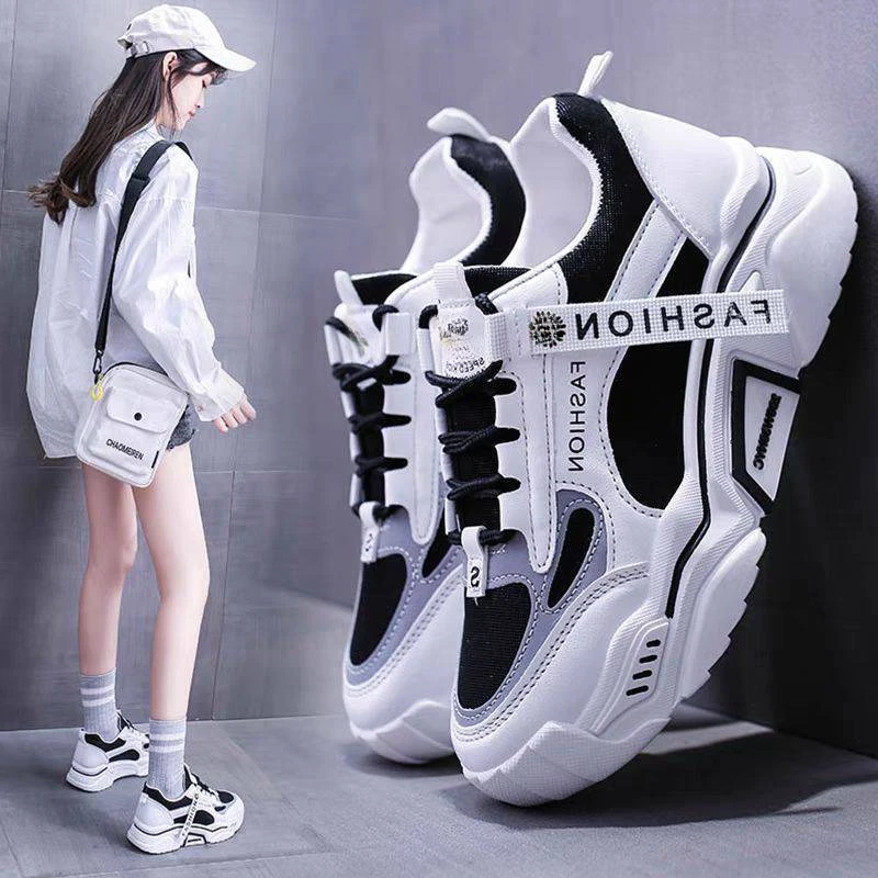 Fashion Women Leisure Sneakers Outdoor Mesh Soft Bottom Sport Shoes Solid Slip on Breathable Shoes Sneakers Women Zapatos Mujer