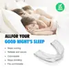 Hot Sale 4pcs/Box Mouth Guards for Clenching Teeth Moldable Dental Teeth Night Guard for Adult Stop Teeth Grinding Bruxism Tray 6