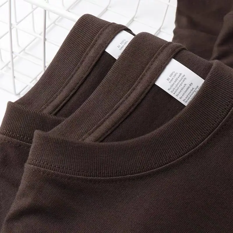 Heavyweight Avocado Green Brushed Cotton Short Sleeve Summer T-Shirt