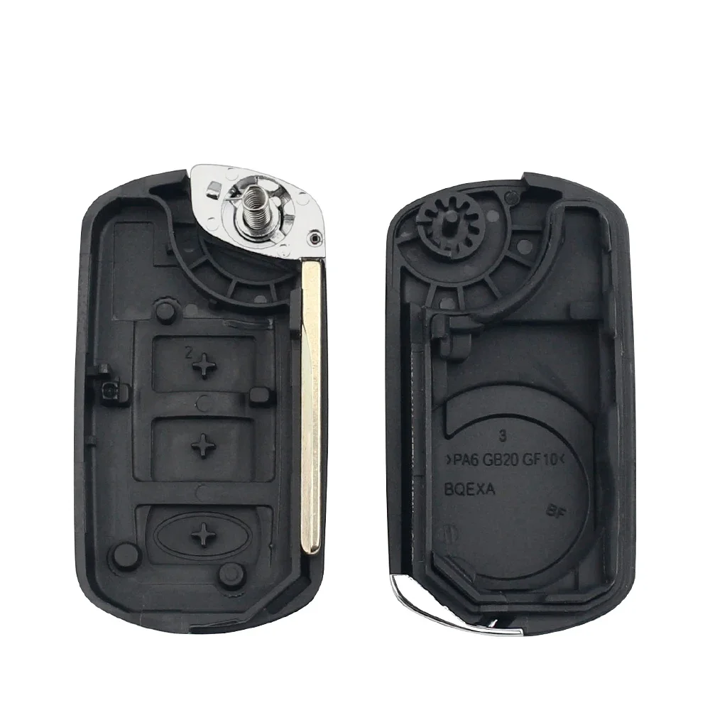 Custodia In Vera Pelle Per Chiave Land Rover Range Rover (2018-2019) – Blu – Protezione Antiurto