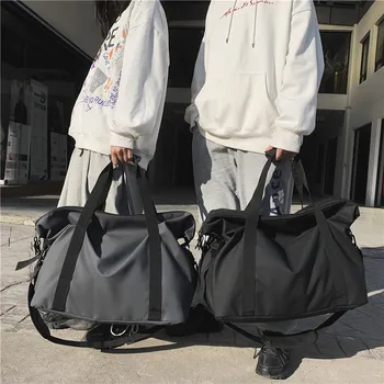 Borse da palestra da viaggio per uomo e donna Borsa a tracolla di grande capacità Borsa da viaggio semplice Borsa da allenamento per nuoto fitness sportivo