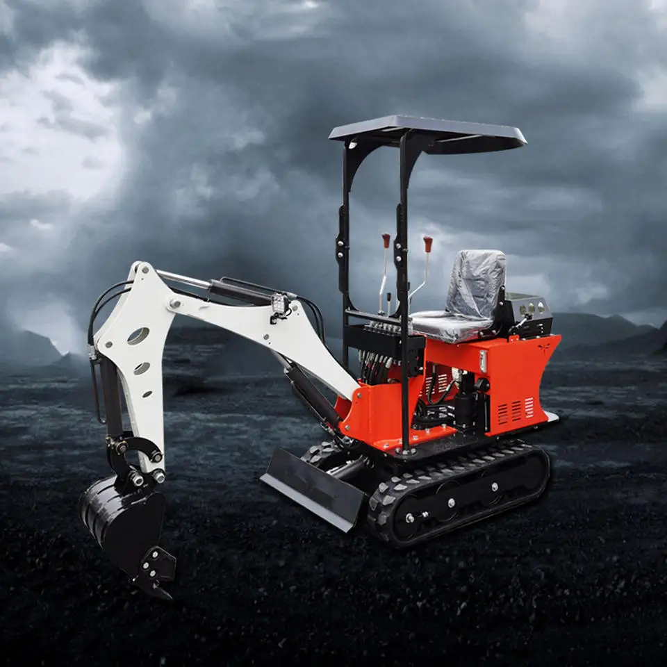 

New Excavator 08 Type 1ton Mini Excavator Digging Hydraulic Small Micro Digger Machine for Sale