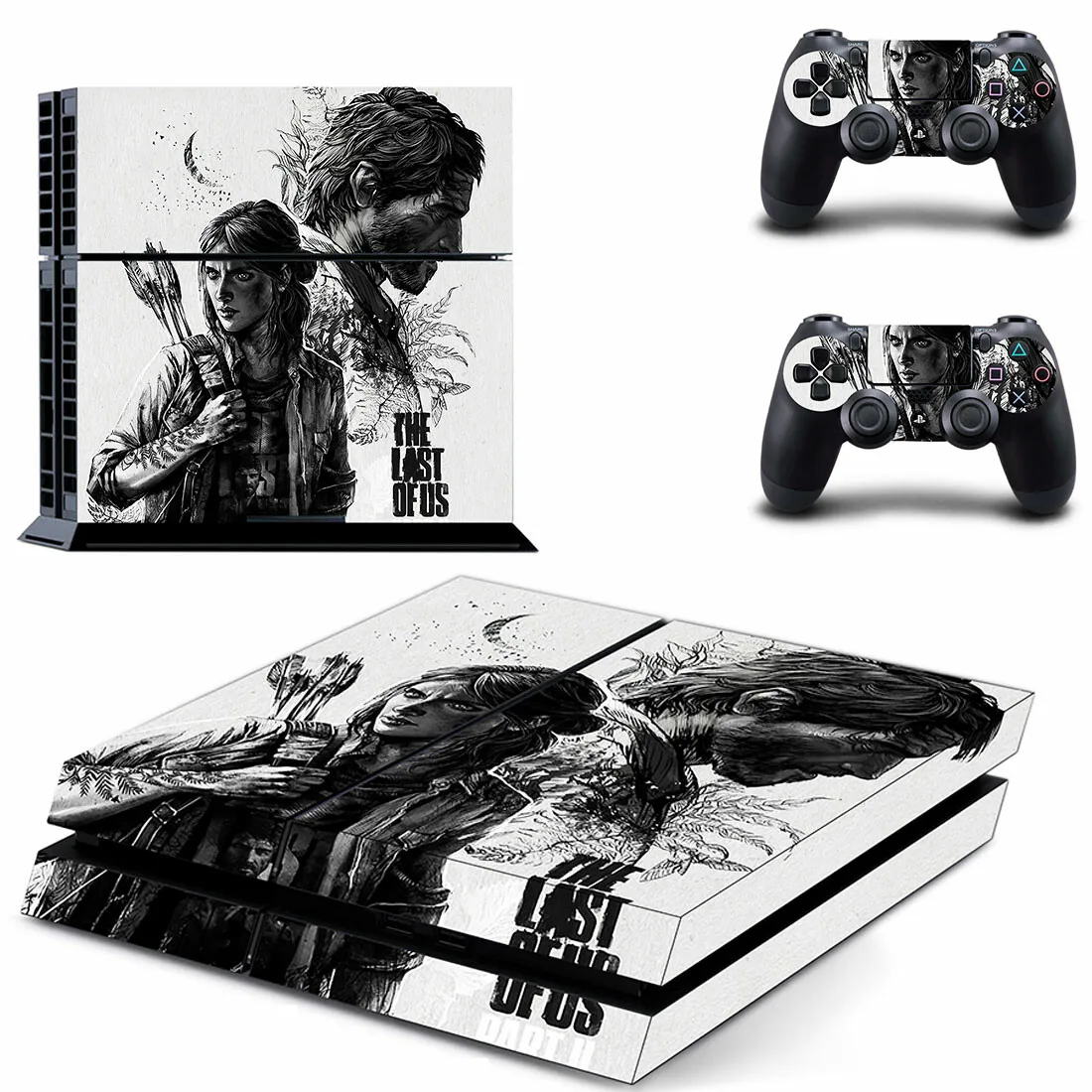 Game The Last Of Us Ps4 Skin Sticker Decalcomania Cover Protector Per Console E Controller Skin Vinyl