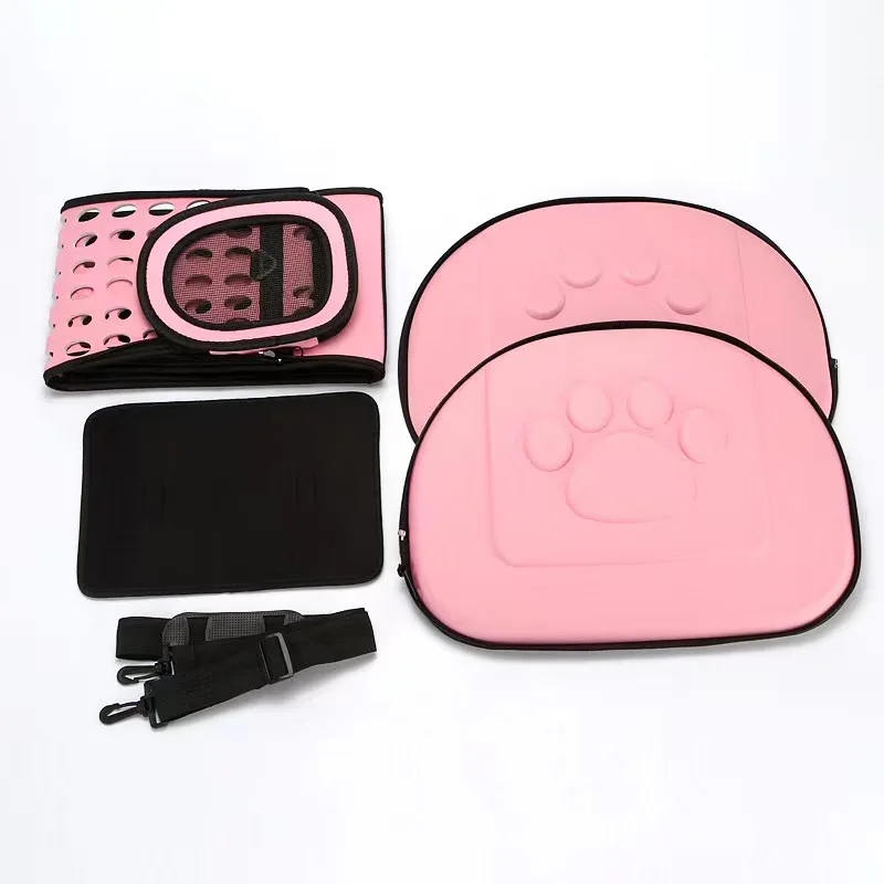 Pet Carrier Bag Portable Outdoor Cat Foldable Dog Travel Pet Bag Puppy Carrying Shoulder Cat Dog Bags