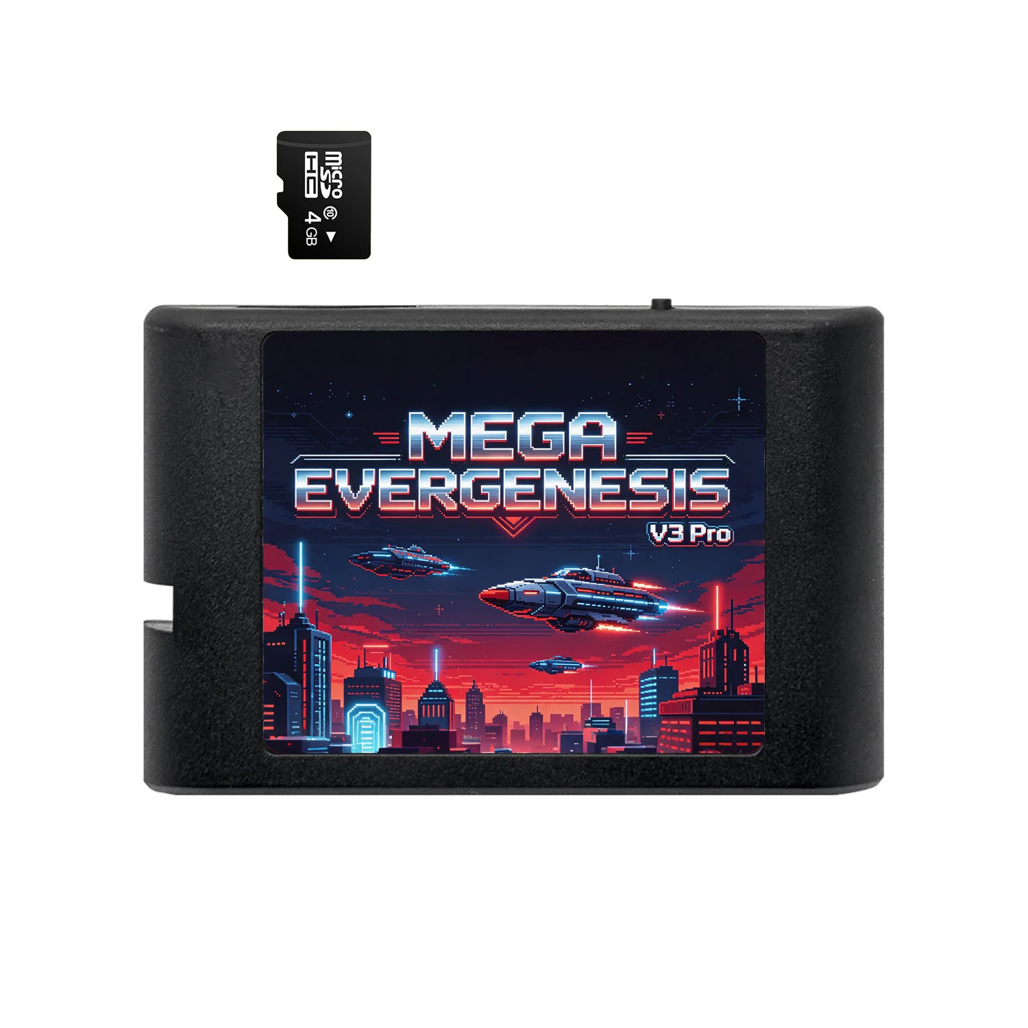 Mega EverDrive V3 Pro 3000 in 1 Flash Cartridge for Sega Genesis / Mega Drive, R