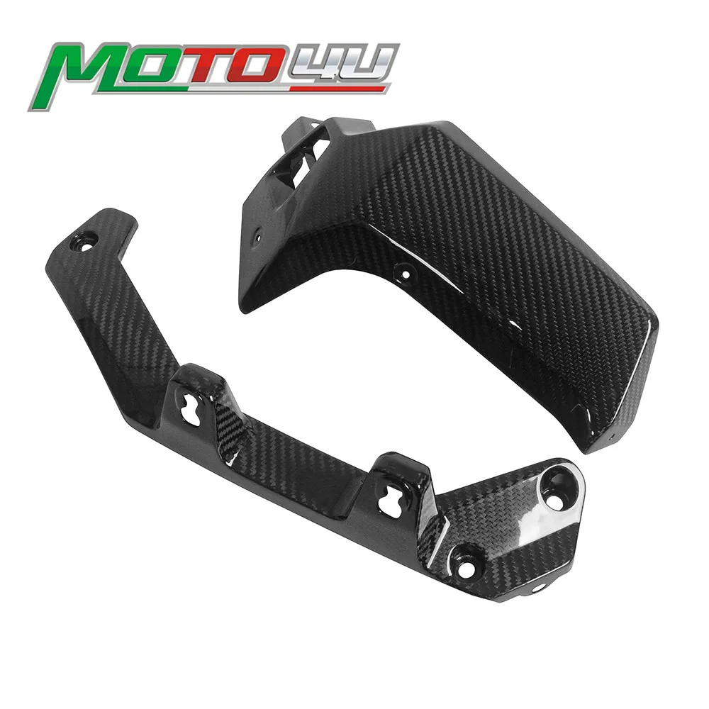 

MOTO4U для HONDA NT1100 2022 2023, карбоновая крышка радиатора, радиатор для воды, охлаждающая жидкость, обтекатель для капота