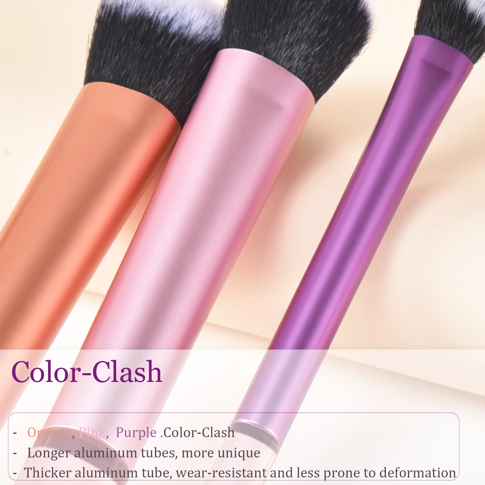 KOSMETYKI RT Color Makeup Brush Powder Foundation Contouring Brush Eyeshadow brush quality makeup tools