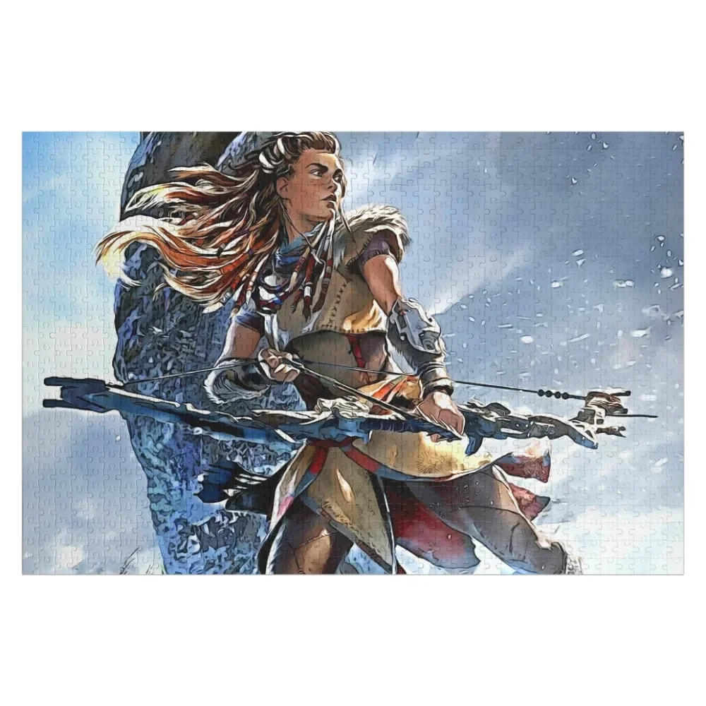 

Forbidden West Aloy Horizon Zero Cartoon Jigsaw Puzzle Custom Photo Customized Toys For Kids Personalized Gift Ideas Puzzle