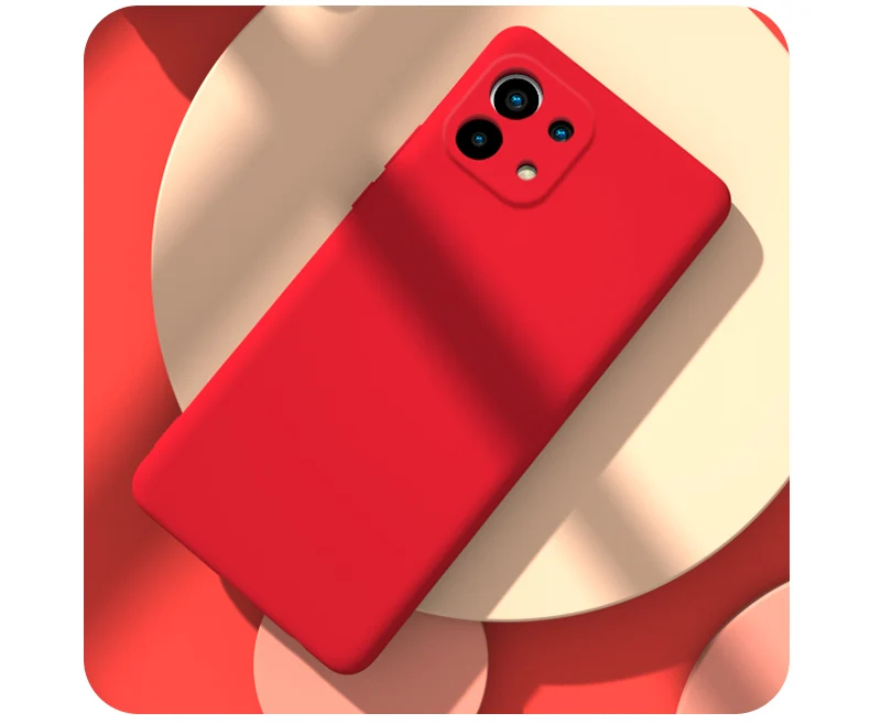 Candy Solid Color Soft Silicone Phone Case - Matte Finish