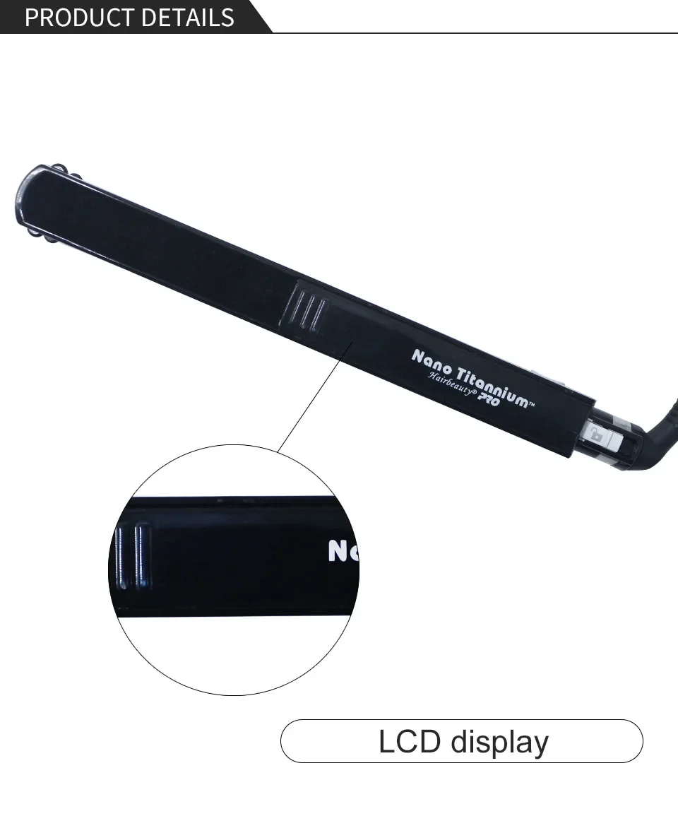 Nano Titanium Ceramic Clip-On Roller Straight Delivery Device Dual-Purpose Direct Send Comb Negative Ion Comb From China