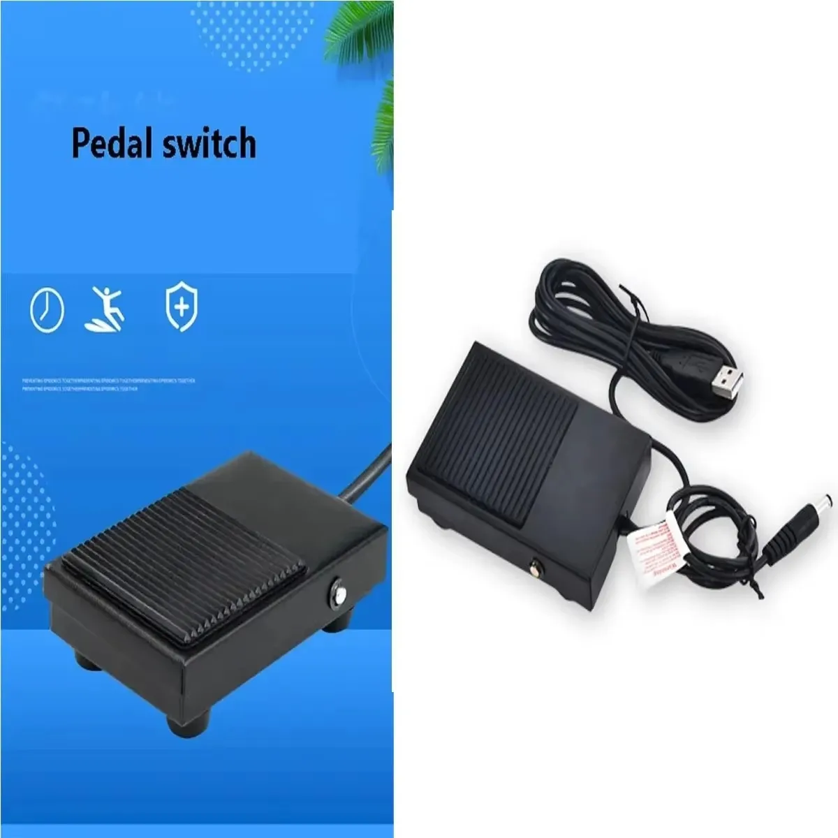 5V USB UV Colloidal Curing Light With Silent Foot Switch Manicure Eyelash Grafting Adhesive UVLED Lamp