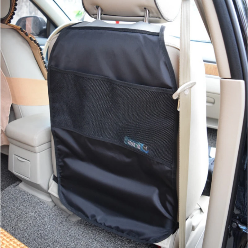 Car Seat Protector Car Seat Back Protector Cover for Children Kids Baby Anti Mud Dirt Auto Seat Cover Anti Kick Mat Pad Car Storage Bags