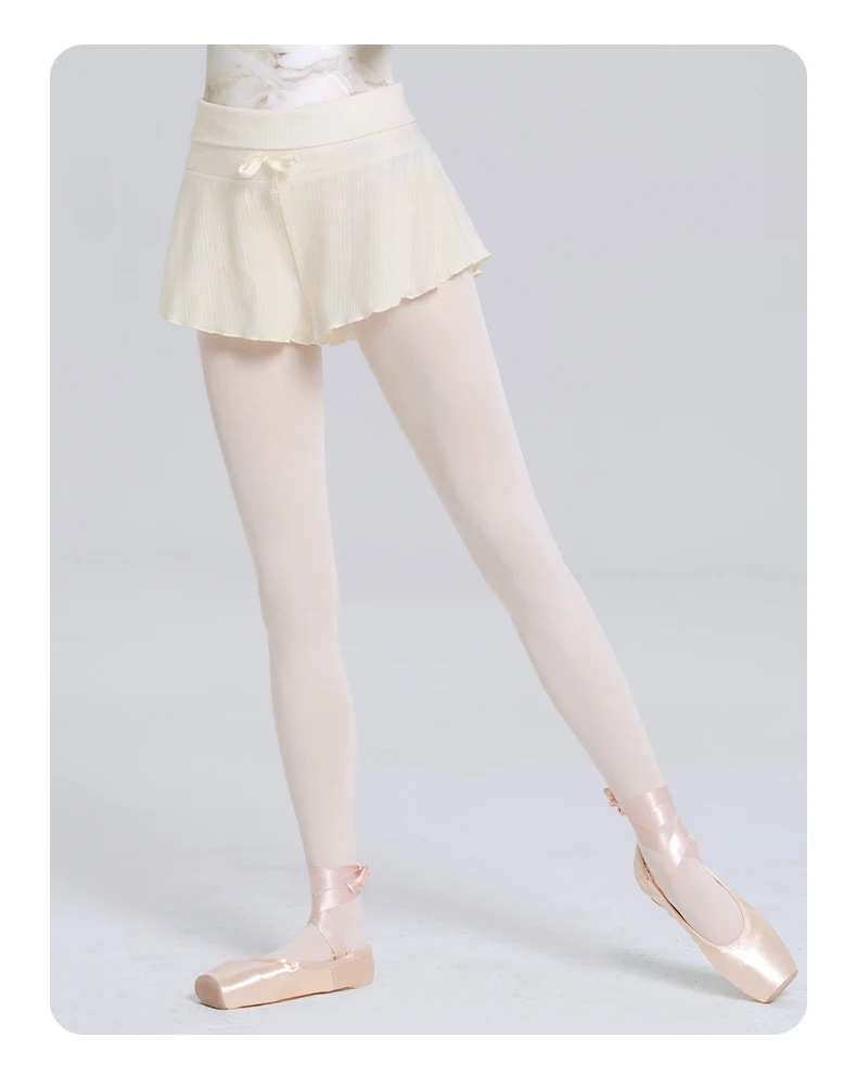 Breite Lounge-Hose für Teenager-Mädchen, gerüschte Beinöffnung, Jogginghose für Damen, Ballett, sportlich, Yoga, Tanz, Fitnessstudio, verstellbare Taillen-Shorts – Detail 7