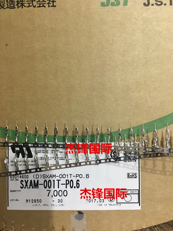 

100 шт./лот SXAM-001T-P0.6 для: 22-28AWG 100% Новинка