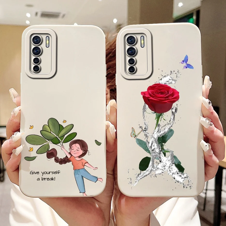 Luxury Candy Painted Soft TPU Phone Case - Premium Cover