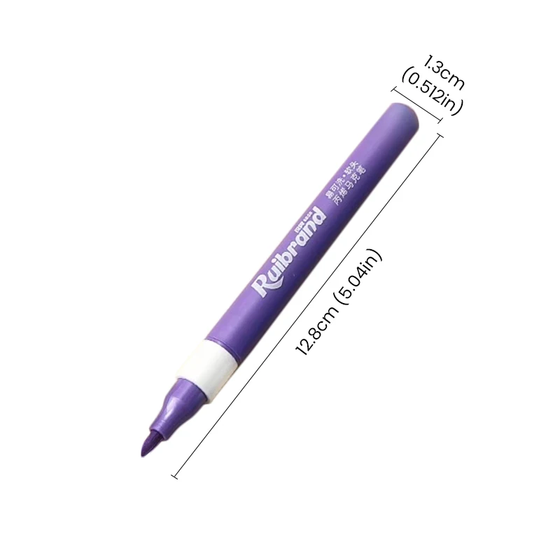 24/36/48/60 Colors Acrylic Paint Marker Set with Multi-layer Box for Egg Ceramic Wood Glass Stone Fabric for Adults