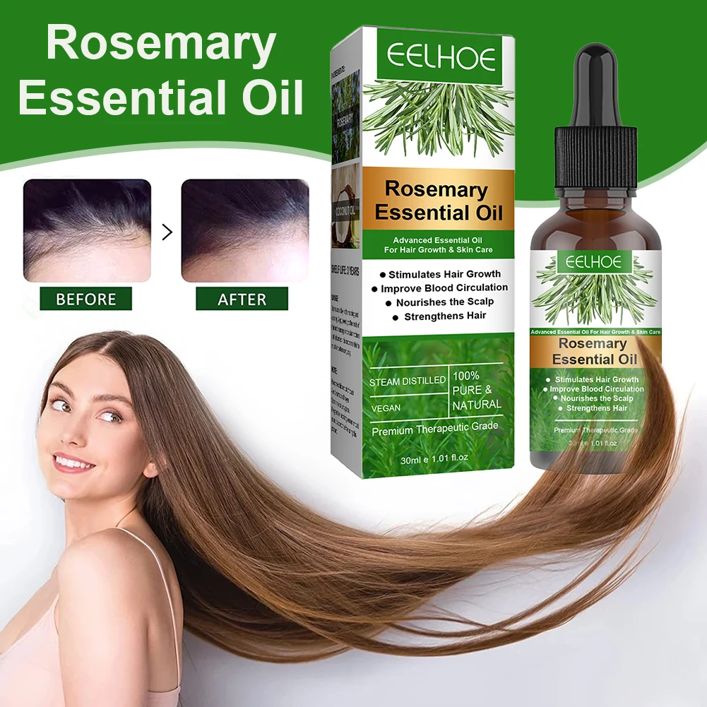 Rosemary Hair Growth Serum Anti Hair Loss Products Fast Regrowth ...