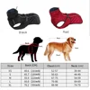 Dog Outdoor Jacket Waterproof Reflective Pet Coat Vest Winter Warm Cotton Dogs Clothing for Large Middle Dogs  Labrador 2