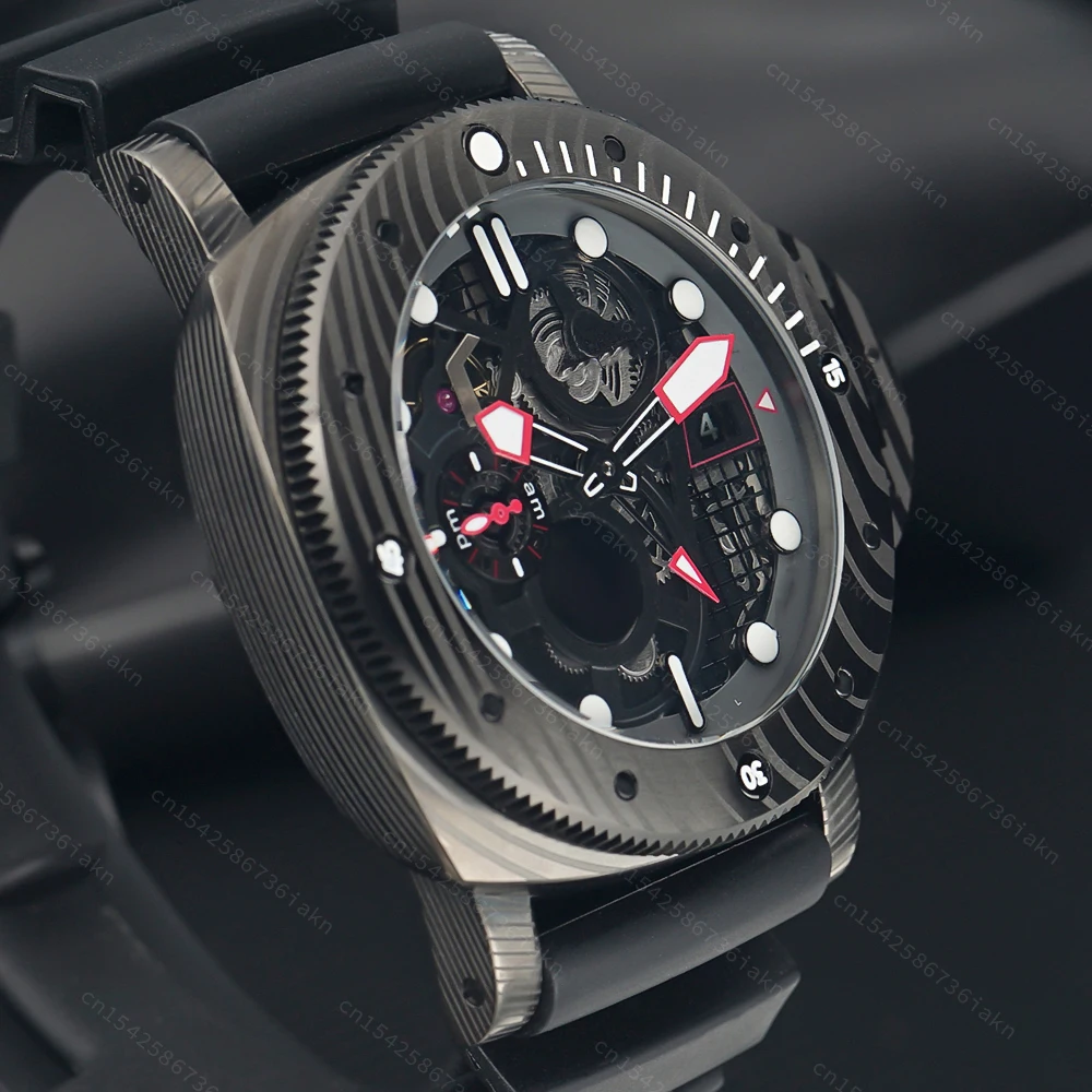 2022 Fashion New Products Sports and Leisure Men's Watch Stainless Steel Sapphire Crystal Self-winding Waterproof Sports Watch