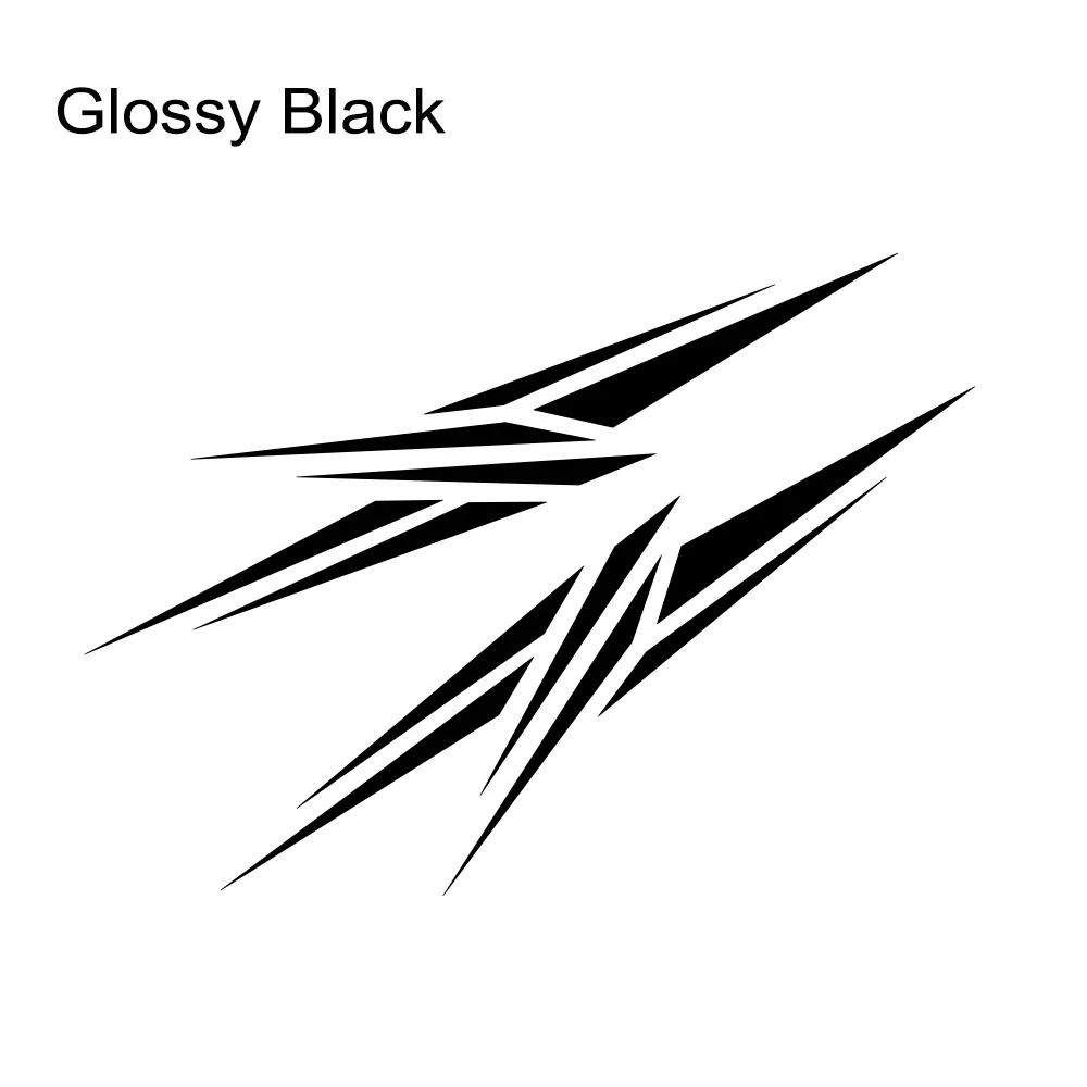 glossy black