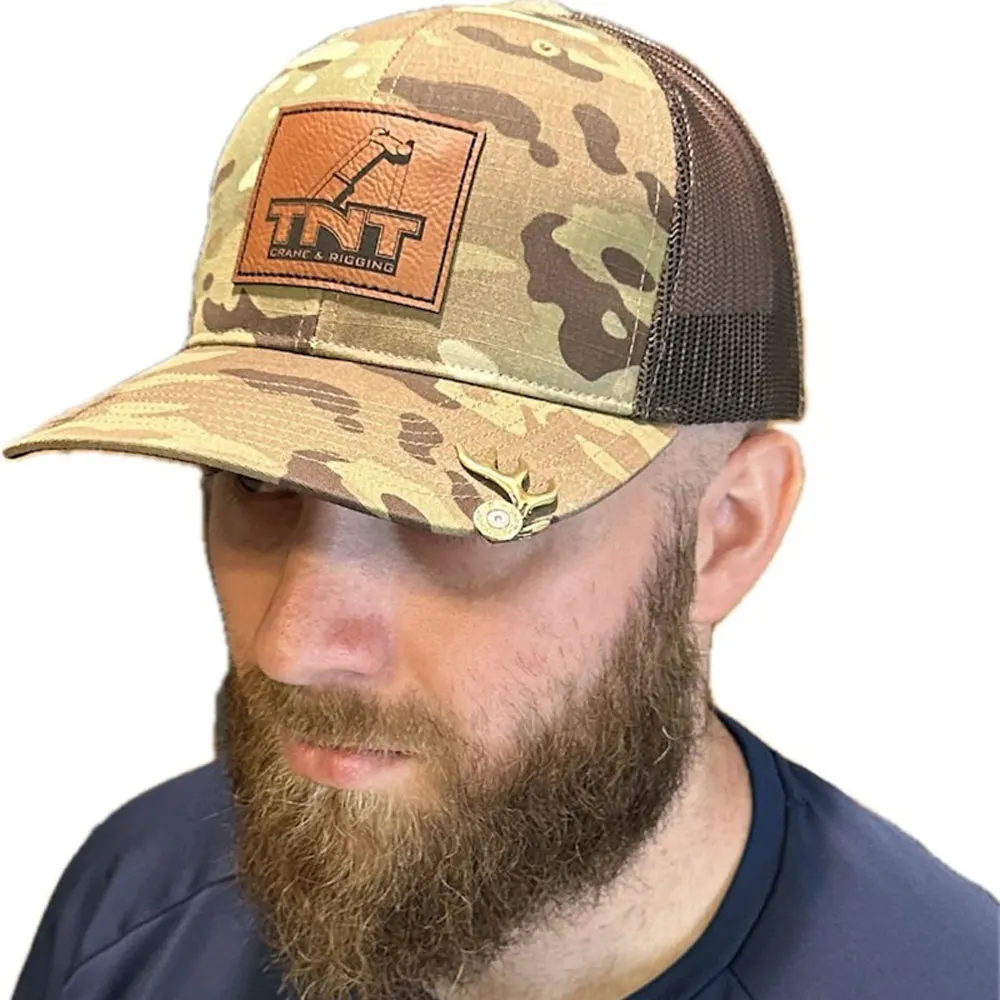 Hat Clips for Brim Brass Antler Hat Clip Metal Brim Clip for Outdoorsman Handcrafted Brass Hunting Accessories Gift outdoor clips