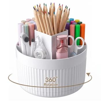 360° Rotating Desk Pen Organizer 1