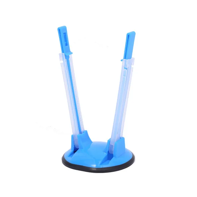 Állítható Nem Csúszás Ziplock Tároló Táska Tartózsák Klip Kihangosító Műanyag Kéz Zsákos Állvány Szendvicsek Állványok Konyhai Eszköz - Image 2